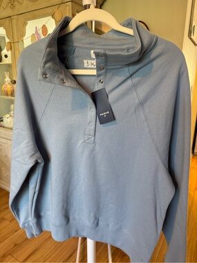 Parke x Target Snap Movkneck Popover Light Blue Size XXS/XS